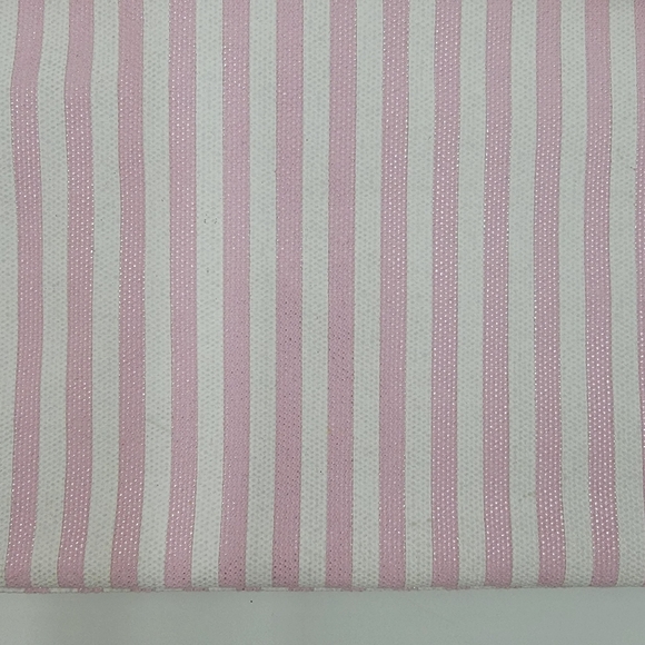 Juicy Couture Pink & White Crossbody Purse w/ Gold Hardware + Sparkle Bow - Picture 7 of 8